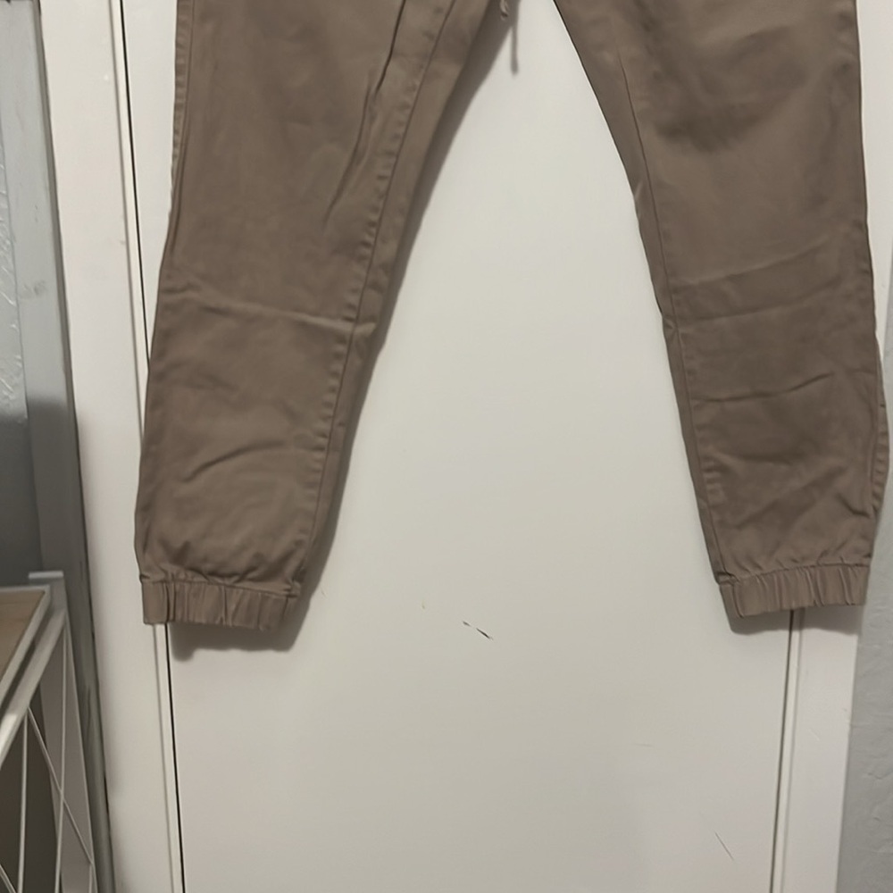 Matchstick size medium khaki joggers drawstring waist - Picture 2 of 11